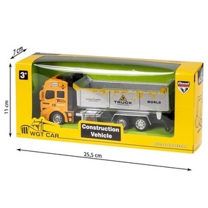 Wywrotka budowlana z przyczepą