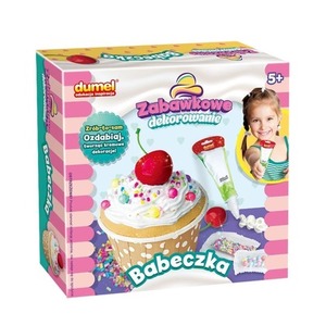 Zabawkowe dekorowanie Babeczka