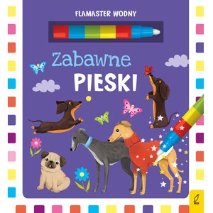 Zabawne pieski. Flamaster wodny
