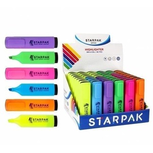 Zakreślacz 6 kolorów (48szt)