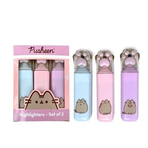 Zakreślacz Pusheen zestaw 3szt