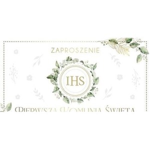 Zaproszenie Komunia (10szt)