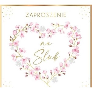 Zaproszenie Ślub (10szt)