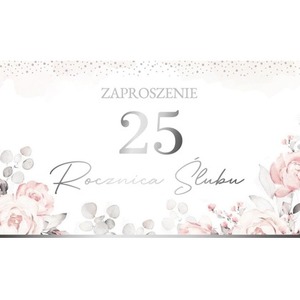 Zaproszenie Rocznica Ślubu (10szt)