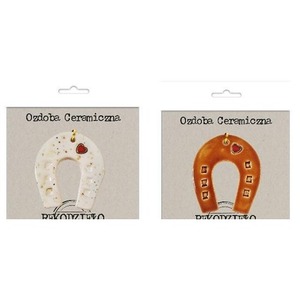 Zawieszka ceramiczna - Podkowa