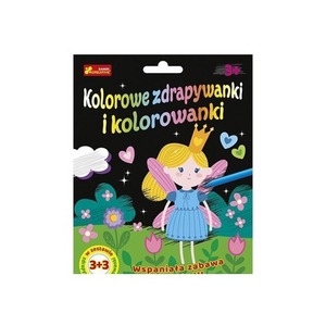 Zdrapywanki&kolorowanki Królewna i przyjaciele 3+3