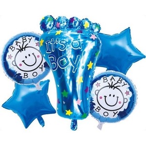 Zestaw balonów Boy 6el