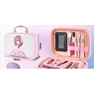 Zestaw do makijażu w walizce