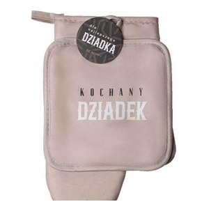 Zestaw rękawica kuchenna + łapka Kochany Dziadek