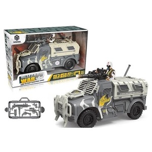 Zestaw wojskowy Pojazd i żołnierz 35x21x13cm