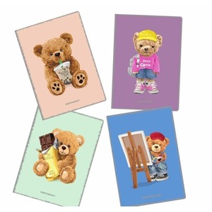 Zeszyt A4/32K kratka 80g (4szt) NARCISSUS