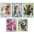 Zeszyt A5/32K kratka Animals (10szt) HERLITZ
